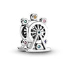 Wholesale Metal Beaded Cartoon Ferris Wheel Pendant Fashion Bracelet Jewelry Accessories With Totem Pattern And Electroplating Process