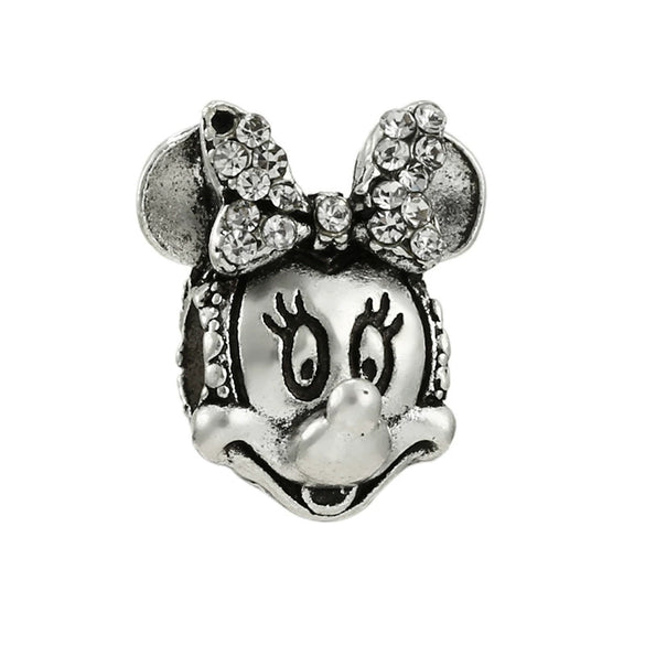 Wholesale Metal Beaded Cartoon Ferris Wheel Pendant Fashion Bracelet Jewelry Accessories With Totem Pattern And Electroplating Process