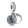 Wholesale Metal Beaded Loose Beads With Crescent Moon And Astronaut Design Electroplated