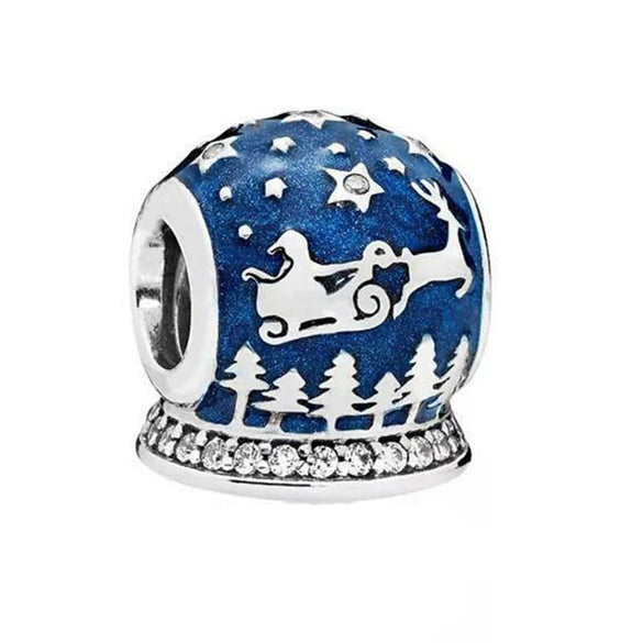 Wholesale Metal Beaded Loose Beads With Crescent Moon And Astronaut Design Electroplated