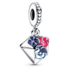 Wholesale Metal Beaded Loose Beads With Crescent Moon And Astronaut Design Electroplated