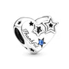 Wholesale Metal Beaded Loose Beads With Crescent Moon And Astronaut Design Electroplated