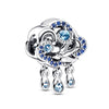 Wholesale Metal Beaded Loose Beads With Crescent Moon And Astronaut Design Electroplated