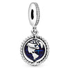 Wholesale Metal Beaded Loose Beads With Crescent Moon And Astronaut Design Electroplated