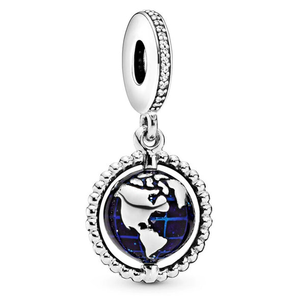 Wholesale Metal Beaded Loose Beads With Crescent Moon And Astronaut Design Electroplated
