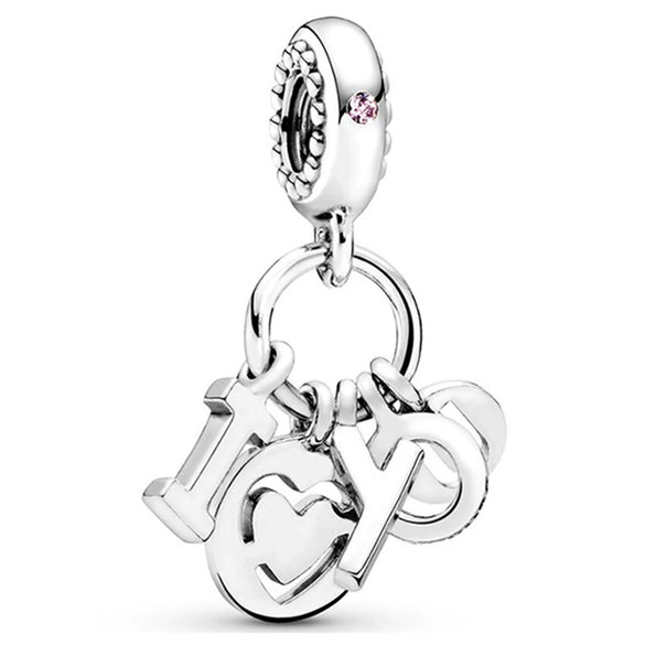 Wholesale Metal Beaded Love High Heels Pendant Bracelet Necklace With Totem Pattern And Electroplating Treatment For Valentine's Day Accessories