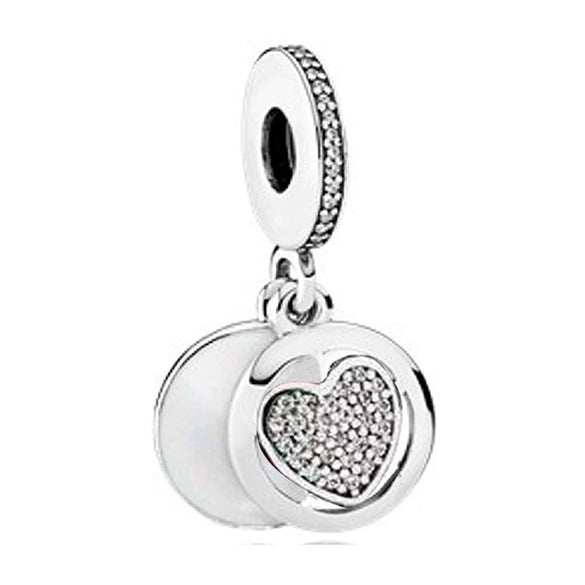 Wholesale Metal Beaded Love High Heels Pendant Bracelet Necklace With Totem Pattern And Electroplating Treatment For Valentine's Day Accessories