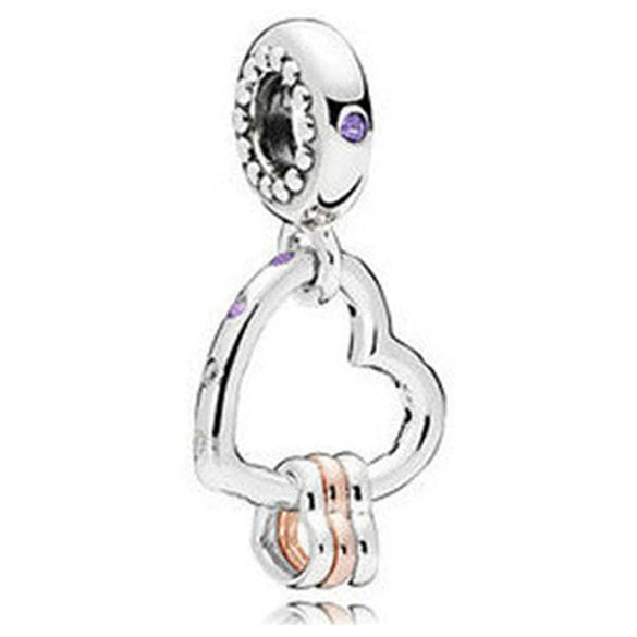 Wholesale Metal Beaded Love High Heels Pendant Bracelet Necklace With Totem Pattern And Electroplating Treatment For Valentine's Day Accessories