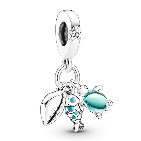 Wholesale Metal Beaded Pendant Jewelry With Totem Pattern And Electroplating Design
