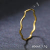 Wholesale Metal Casual Ring Women's Fashionable Geometric Copper Electroplated Jewelry