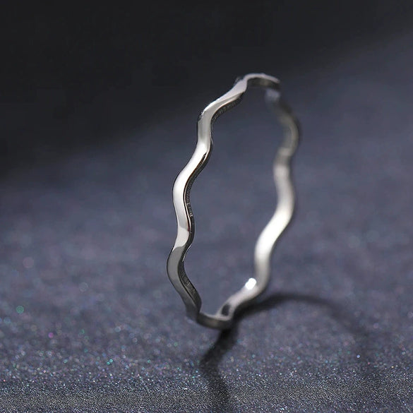 Wholesale Metal Casual Ring Women's Fashionable Geometric Copper Electroplated Jewelry