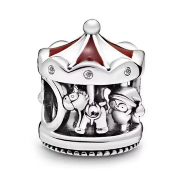 Wholesale Metal Crown Wine Glass Pendant Beaded Accessories Bracelet With Totem Pattern And Electroplating Design
