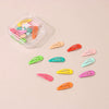 Wholesale Metal Dopamine Hairpin Candy Color Boxed Star Luminous Mini Cute Cartoon Geometric Bb Clip With Baking Paint