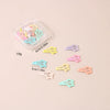 Wholesale Metal Dopamine Hairpin Candy Color Boxed Star Luminous Mini Cute Cartoon Geometric Bb Clip With Baking Paint