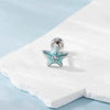 Wholesale Metal Ear Bone Piercing In Fashion Style With Shell Pattern And Electroplating Process