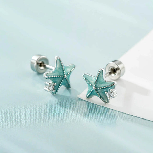 Wholesale Metal Ear Bone Piercing In Fashion Style With Shell Pattern And Electroplating Process
