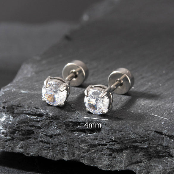 Wholesale Metal Ear Nail With Geometric Design And Electroplating Treatment For Women