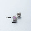 Wholesale Metal Earring With Star And Heart Shape Opal Inlay Highend Style