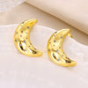 Wholesale Metal Earrings For Women Copper Geometric Sixpointed Star Electroplating Light Luxury Style