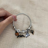Wholesale Metal Electroplated Cartoon Characters Beaded Bracelet For Women