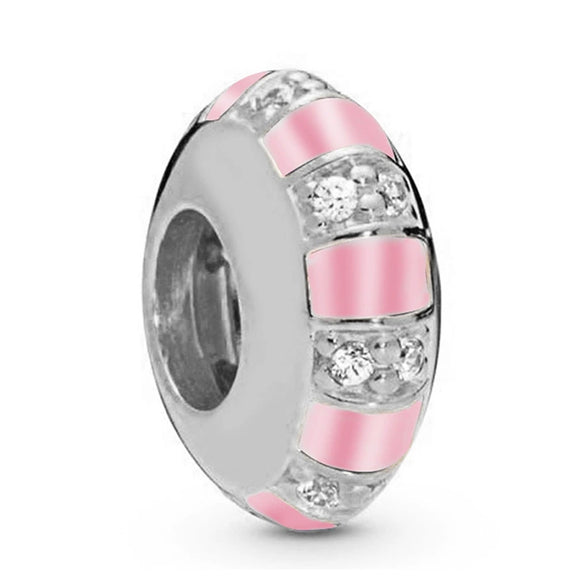 Wholesale Metal Electroplated Totem Pink Dripping Heart Popcorn Beaded Bracelet And Necklace Accessories