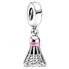 Wholesale Metal Electroplated Totem Pink Dripping Heart Popcorn Beaded Bracelet And Necklace Accessories