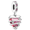 Wholesale Metal Electroplated Totem Pink Dripping Heart Popcorn Beaded Bracelet And Necklace Accessories