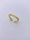 Wholesale Metal Fashion Geometric Hollow Starshaped Electroplated Diamond Bracelet For Women