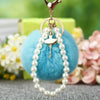 Wholesale Metal Flower Keychain Pendant For Female Plush And Cute Design