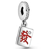 Wholesale Metal Fruit Pendant Beads With Totem Pattern For Diy Jewelry Accessories Electroplated