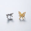 Wholesale Metal Geometric Electroplating Ear Clip Earrings Set For Women
