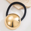Wholesale Metal Geometric High Elasticity Electroplated Lady Hair Rope Hair Accessories