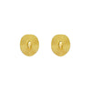 Wholesale Metal Geometric Oval Earrings For Women With Electroplating Process