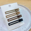 Wholesale Metal Geometric Painting Women's Candy Color Duckbill Hair Clip