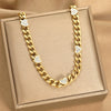 Wholesale Metal Geometric Pendant Necklace For Women With Stainless Steel Pendant And Electroplating Treatment