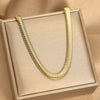 Wholesale Metal Geometric Pendant Necklace For Women With Stainless Steel Pendant And Electroplating Treatment