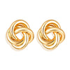 Wholesale Metal Geometric Stud Earrings For Women Electroplated Highend Style