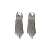 Wholesale Metal Geometric Tassel Long Earrings For Women Fashion Electroplated Light Luxury Highend Ear Accessories