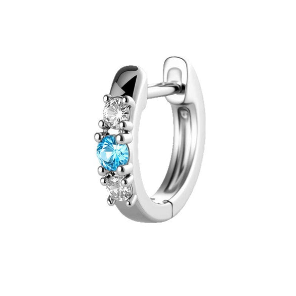 Wholesale Metal Geometric Zirconia Earrings For Women