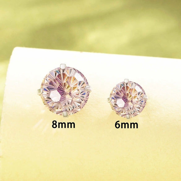 Wholesale Metal Geometric Zirconia Retro Style Earring