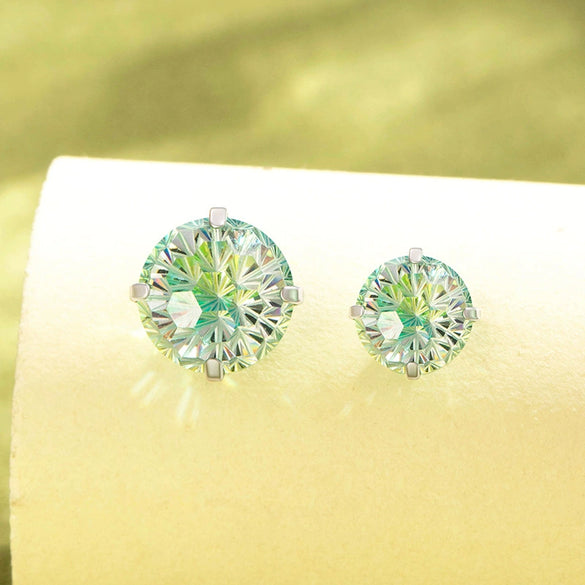 Wholesale Metal Geometric Zirconia Retro Style Earring