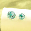 Wholesale Metal Geometric Zirconia Retro Style Earring