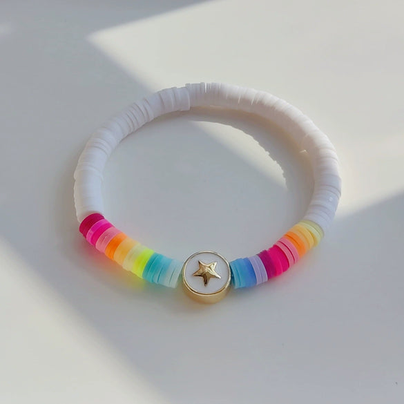 Wholesale Metal Gold Plated Handwoven Geometric Natural Pearl Women's Bracelet