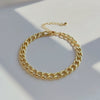 Wholesale Metal Gold Plated Handwoven Geometric Natural Pearl Women's Bracelet