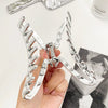 Wholesale Metal Hairclip Handpainted Handmade Geometric Style Women's Hair Accessories