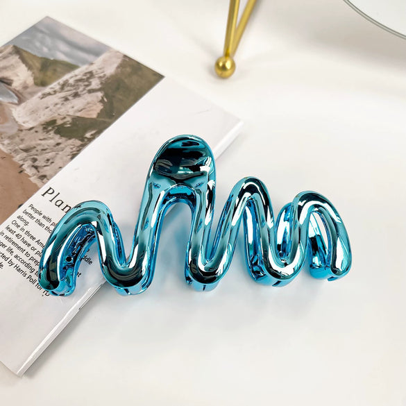 Wholesale Metal Hairclip Handpainted Handmade Geometric Style Women's Hair Accessories