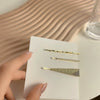 Wholesale Metal Hairpin Geometric Smiley Face Electroplated For Girls