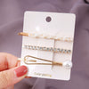 Wholesale Metal Hairpin With Cartoon Style And Animal Shape Electroplating Manual Process Pearl And Butterfly Design For Women