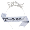 Wholesale Metal Headband Shoulder Strap Set Electroplated Unisex Simple Style Hair Accessories With Letters Numbers Text