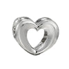 Wholesale Metal Heart Shaped Crystal Pendant With Totem Pattern Electroplated Bracelet Accessories